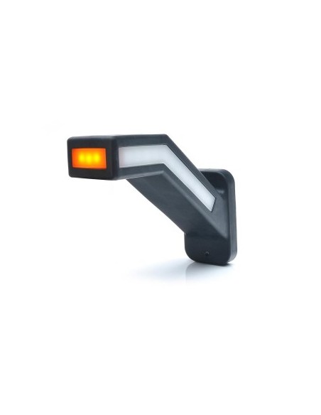 LED Marker Light with Arm 1165P W168.1, 12V-24V, Position / Red / Orange Right WAS