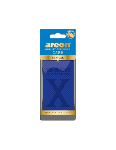 Αρωματικό αυτοκινήτου Areon X Card, Νέο Αυτοκίνητο