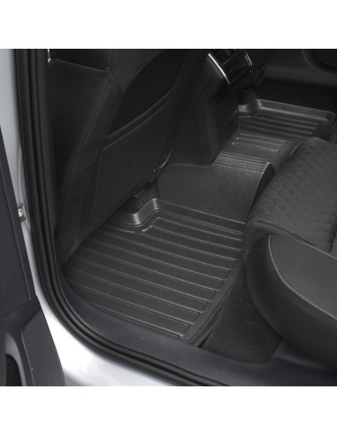 Rubber tray-type car mats set for Volvo XC60 2017-