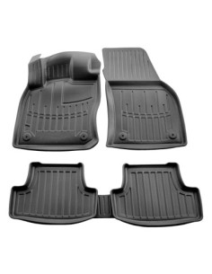 Rubber mat set compatible with Volkswagen T-Roc models 2017-