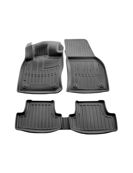 Rubber mat set compatible with Volkswagen T-Roc models 2017-