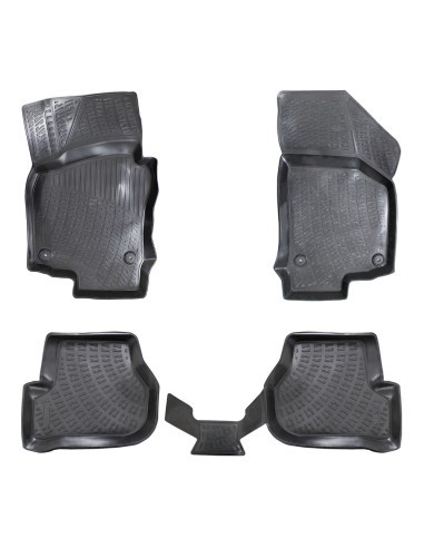 Rubber mat set type tray compatible with...