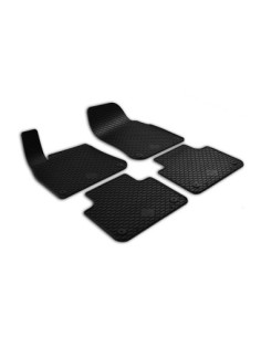 Rubber mat set compatible with Volkswagen Touareg...