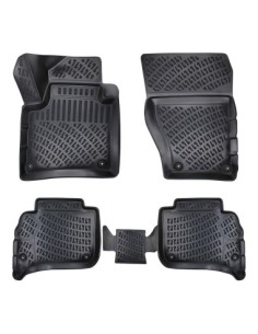 Rubber floor mat set, tray type, compatible with...