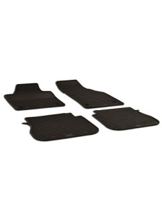 Rubber mat set type tray compatible with Volkswagen Caddy...