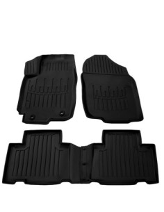Rubber mat set type tray for Toyota Rav 4 (Xa40) (2013-2018)