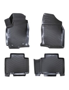 Rubber mat set type tray for Toyota Rav 4 Xa40 Iv 2012-2018