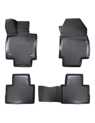 Rubber tray mat set for Toyota Rav 4 Xa50 Iv 2018-