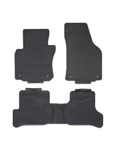 Rubber car mat set for Skoda Octavia II (2004-2013)