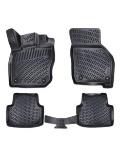 Rubber mat set type tray for Skoda Octavia IV 2020-