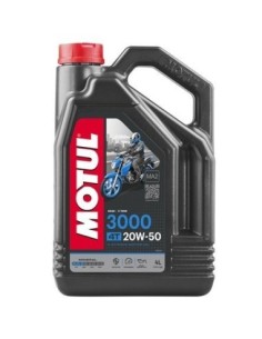 Motor oil for motorcycle Motul 3000 20W50 4T 4L