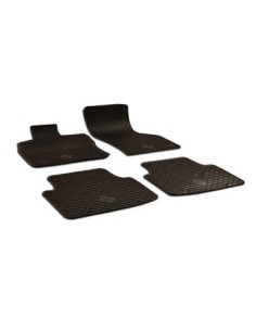 Rubber car mats set for SKODA OCTAVIA III (2013-) Umbrella