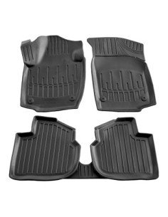 Rubber mat set type tray for Seat Toledo IV 2012-2019