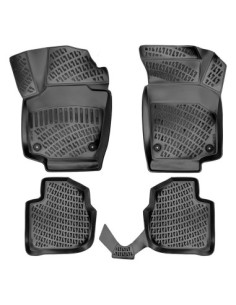 Rubber mat set tray type for Seat Toledo IV 2012-2018