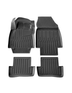 Rubber mat set type tray for Renault Captur 2013-2019