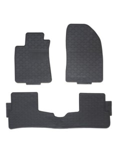 Rubber floor mat set for Renault Clio IV (2012-2019)