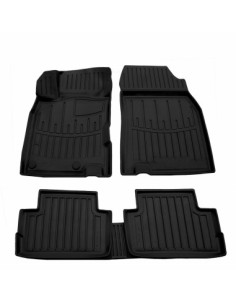 Rubber tray mat set for Renault Kadjar (2015-)