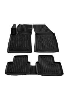 Rubber mat set type tray for Renault Megane IV (2015-)