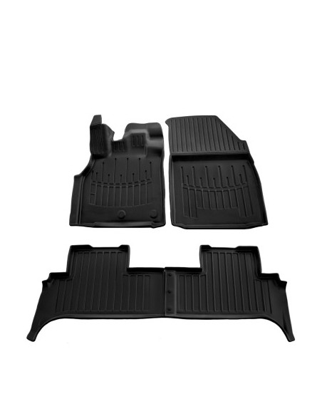 Rubber mat set type tray for Renault Scenic III (2009-2016)