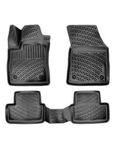 Rubber mat set type tray for Renault Megane 4 Sedan 2016-