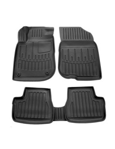 Umbrella Rubber Mat Tray Set for Peugeot 208 (2012-2019)