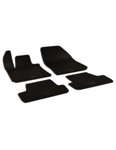 Rubber floor mat set for Peugeot 308 2014-