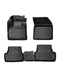 Rubber mat set type tray for Opel Grandland X (2017-) 2