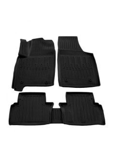 Rubber mat set type tray for Opel Meriva A (2002-2010)