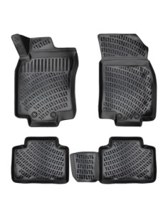 Rubber floor mat set for Nissan Xtrail (T32) III 2013-2021