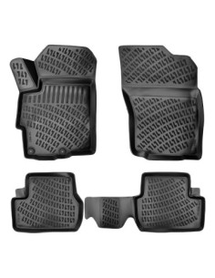 Rubber mat set type tray for Mitsubishi Lancer 2007-2017