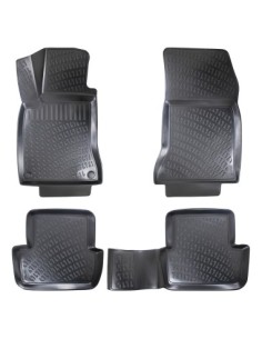 Rubber mat set type tray for Mercedes Cla I (C117) 2013-2019