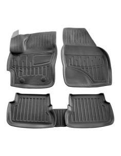 Rubber tray mat set for Mazda 3 (Bk) (2003-2009)