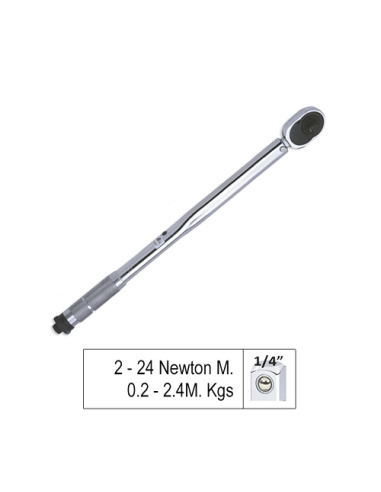 1/4` Torque Wrench