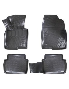 Rubber tray mat set for Mazda Cx-5 II 2017-