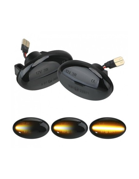 Set of 2 Dynamic LED Wing Indicators for Mercedes Vito, Citan, A-Class