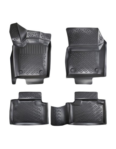 Rubber tray mat set for Jeep Grand Cherokee IV...