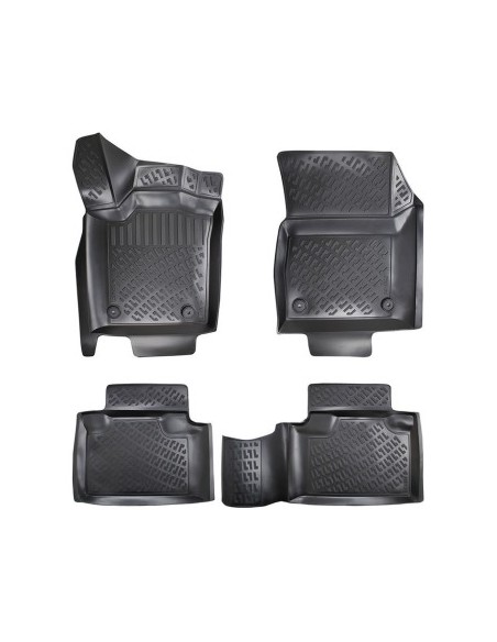 Rubber tray mat set for Jeep Grand Cherokee IV Wk2 2011-