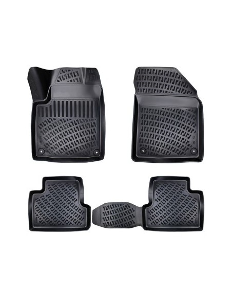 Umbrella Rubber Tray Type Car Mats Set for Jeep Cherokee (Kl) (2013-)