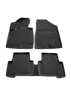 Car Mat Set Rubber Tray Type Umbrella for Hyundai Santa...