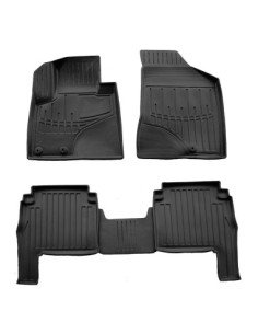 Rubber mat set type tray for Hyundai Santa Fe II (Cm)...