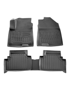 Rubber floor mat set type tray for Hyundai Kona Electric...