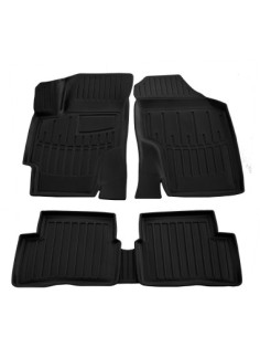 Rubber mat set for Hyundai Accent (Mc) (2006-2010)