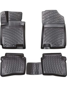 Rubber mat set type tray for Hyundai I20 II 2014-2020
