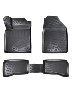 Rubber mat set type tray for Hyundai Ioniq Hybrid 2017-
