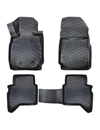 Rubber tray mat set for Ford Ranger I /...