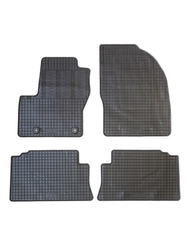 Rubber tray mat set for Ford Kuga 2008- 4 Pcs