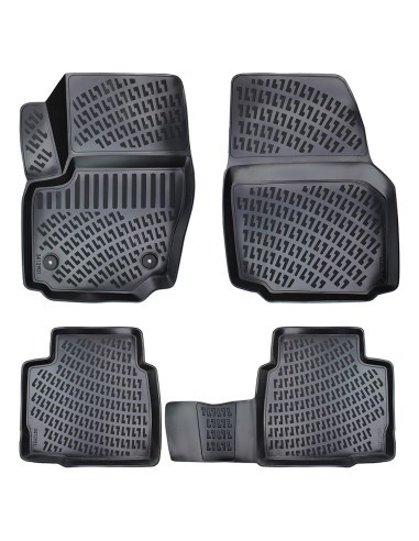 Rubber tray mat set for Ford Mondeo IV 2007-2014