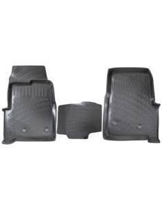 Rubber mat set type tray for Ford Transit Custom (Front)...