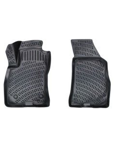 Rubber mat set type tray for Fiat Doblo (Front) 2010-2015