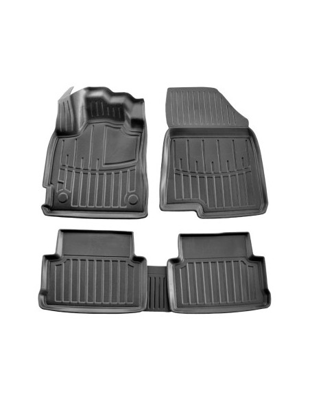 Rubber mat set type tray for Dacia Logan III (2020-)